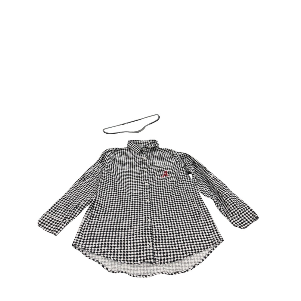 Concepts Sport Alabama Crimson Tide Houndstooth Button Up‎ Shirt Mens XL